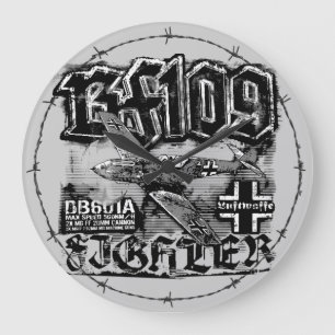 Bf 109 large clock