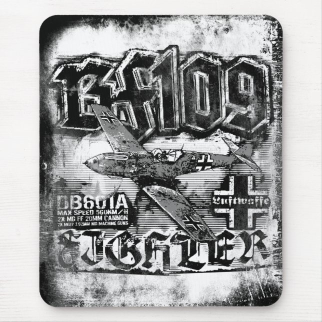 Bf 109 mouse pad (Front)