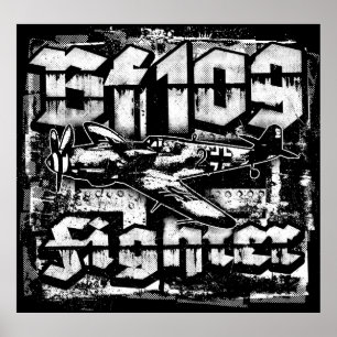 Bf 109 Poster Poster