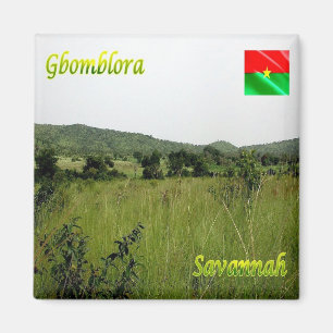 BF - Burkina Faso - Gbomblora - Savannah Magnet