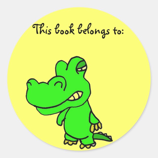 BF- Gator book stickers (Front)