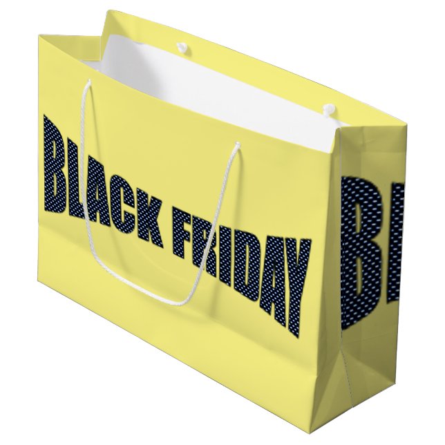 BF-Impact Dots Large Gift Bag (Front Angled)