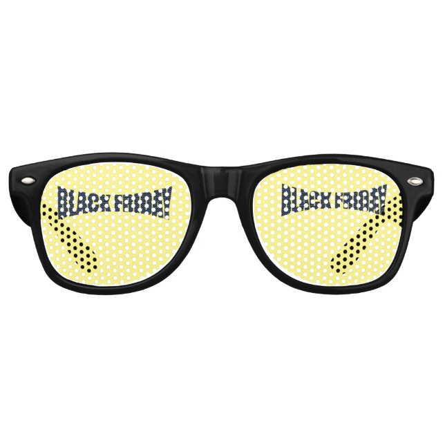 BF-Impact Dots Retro Sunglasses (Front)