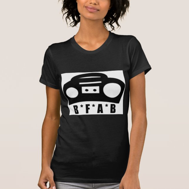 BFAB ~ Born from a boombox T-Shirt (Front)