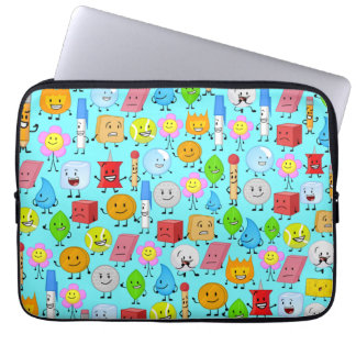 bfdi pattern laptop sleeve