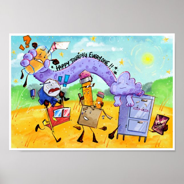 BFDI X II MEETUP  POSTER (Front)