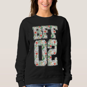 Bff 02 Best Friends Matching Bestie Friendship Day Sweatshirt