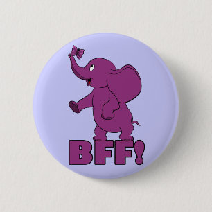 BFF! 6 CM ROUND BADGE