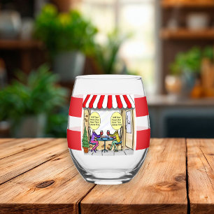 BFF Best Friend Forever Wine Cafe Glass Tumbler