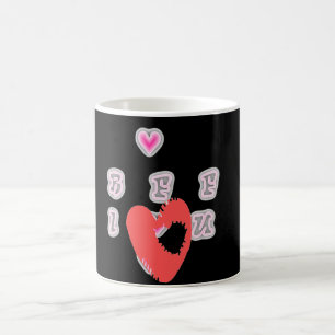 BFF. Best Friends Forever: I Love You Art Print Coffee Mug