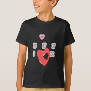 BFF. Best Friends Forever: I Love You Art Print T-Shirt