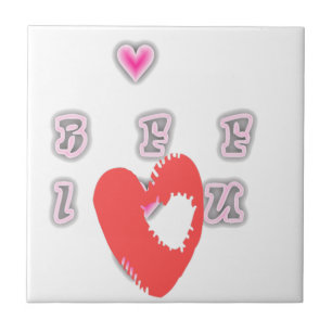 BFF. Best Friends Forever: I love You Text Quote  Tile
