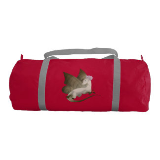 BFF Butterfly Dragons Duffel Gym Bag