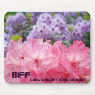 BFF cool coolest BFF mousepad gifts Pink Rhodies