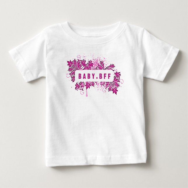 bff (hawt pink) baby T-Shirt (Front)