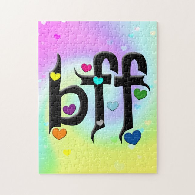 bff ~ hearts jigsaw puzzle (Vertical)