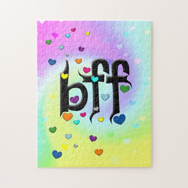 bff ~ hearts jigsaw puzzle (Vertical)