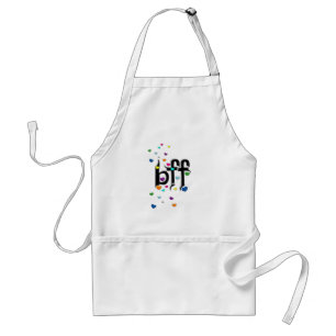 bff ~ hearts standard apron