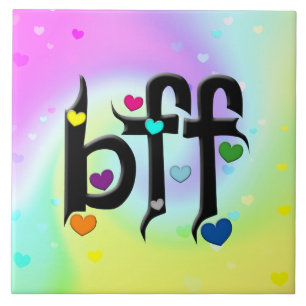 bff ~ hearts tile