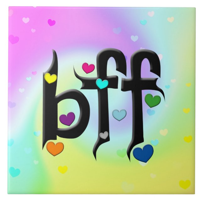 bff ~ hearts tile (Front)