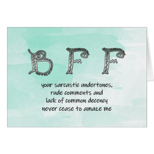 BFF humour