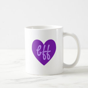 bff in Purple Coffee Mug
