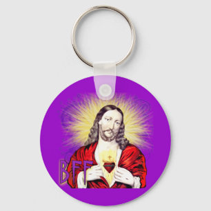 BFF Jesus Christ Key Ring