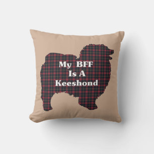 BFF Keeshond Lovers Gifts Cushion