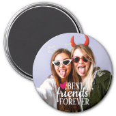 BFF photo Best friends forever modern Magnet (Front)