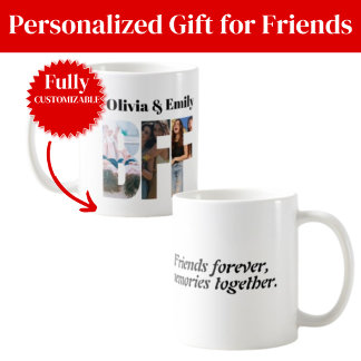 BFF Photo Coffee Mug – Personalised Gift