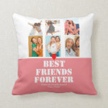 BFF Photo Collage Personalised Custom Friends Gift Cushion<br><div class="desc">BFF Photo Collage Personalised Custom Friends Gift</div>