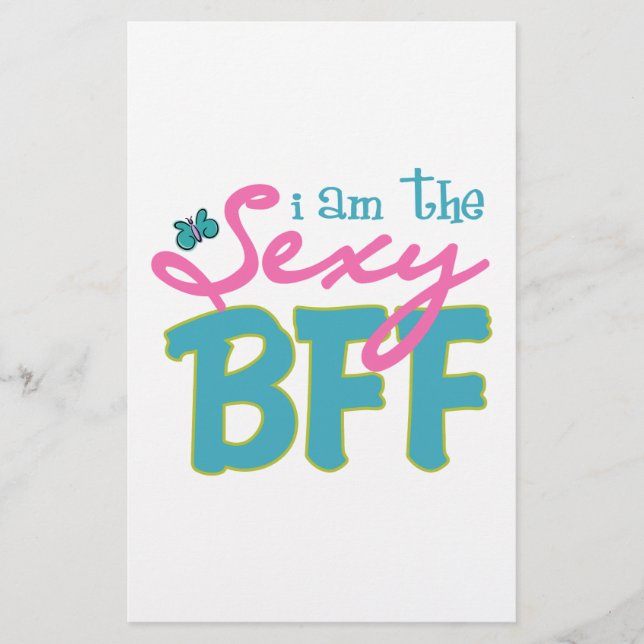 BFF Print Stationery (Front)