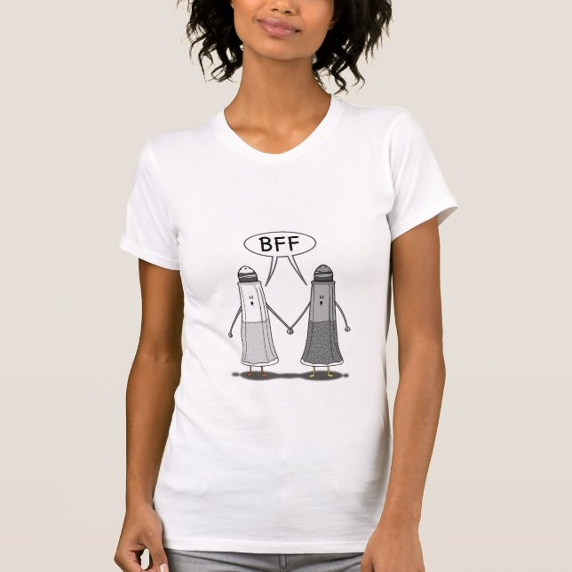 BFF Salt and Pepper T-Shirt (Front)