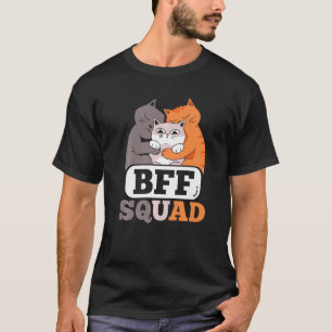 Bff Squad Friends Best Friend Friendship Team Sayi T-Shirt