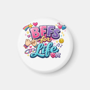 BFFs for Life – Cute Best Friends Forever Magnet