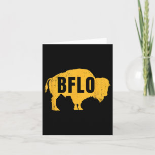 Bflo Buffalo New York B-lo Wny Card