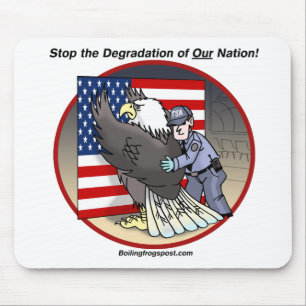 BFP "Stop the Degradation" mousepad light