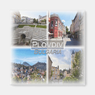 BG0014 Europe, Bulgaria, Plovdiv, Fridge  Magnet