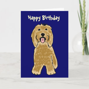 BG- Bearded Collie Birthday Card