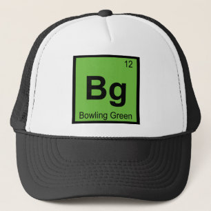 Bg - Bowling Green Kentucky Chemistry Symbol Trucker Hat