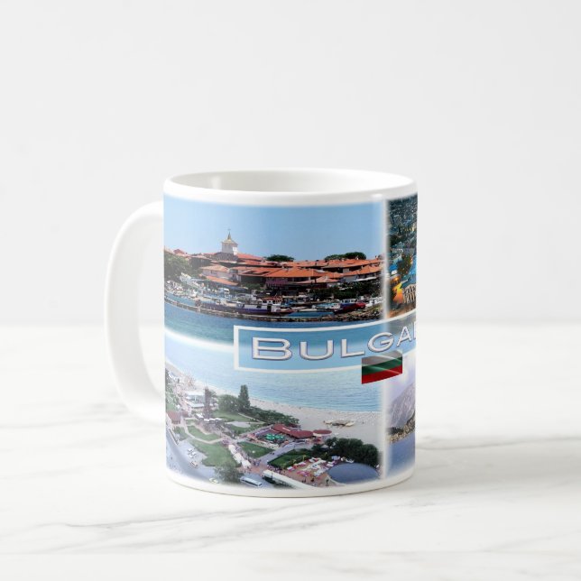 BG Nesebar - Independence Square - Sofia - Coffee Mug (Front Left)