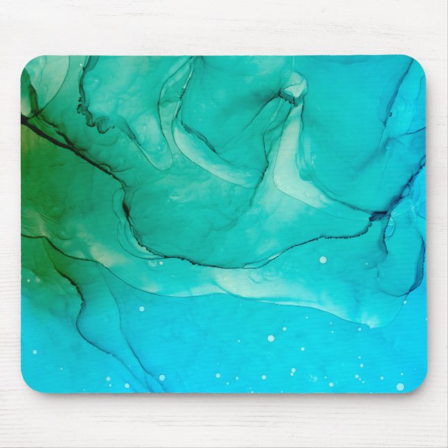 BG Painted Fine Art Abstract Design Art Background Mouse Pad (Front)