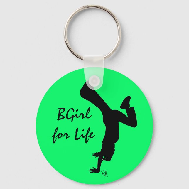 BGirl for Life Key Ring (Front)