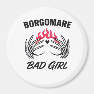 Bgm Bad Girl II - Skeleton Heart Hands Magnet