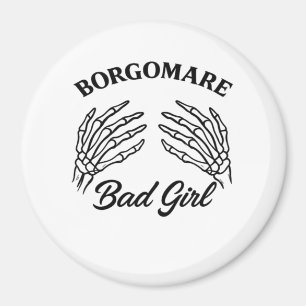 Bgm Bad Girl - Skeleton Heart Hands Magnet
