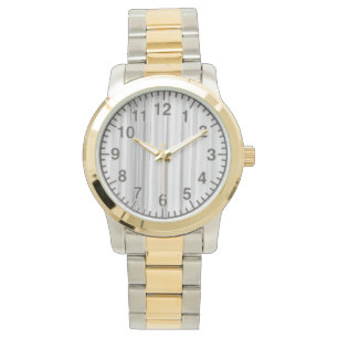 BGW Lines Two-Tone Watch, Gold/Silver Tone Watch