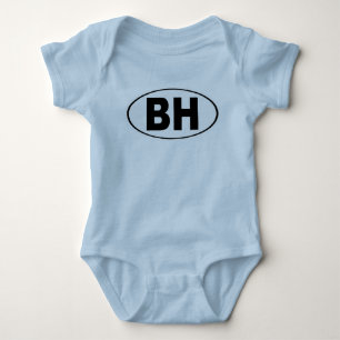 BH Beverly Hills California Baby Bodysuit