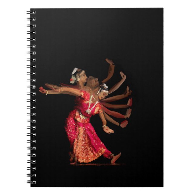 Bharatanatyam hand movement - 121 notebook (Front)