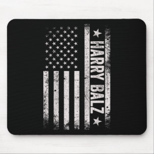 Bheimer 2024 Harris W Usa Flag Political Mouse Pad