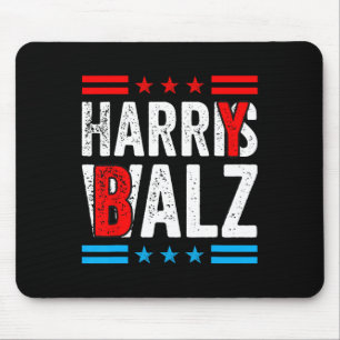 Bheimer Funny Kamala Harris Political Harris W  Mouse Pad